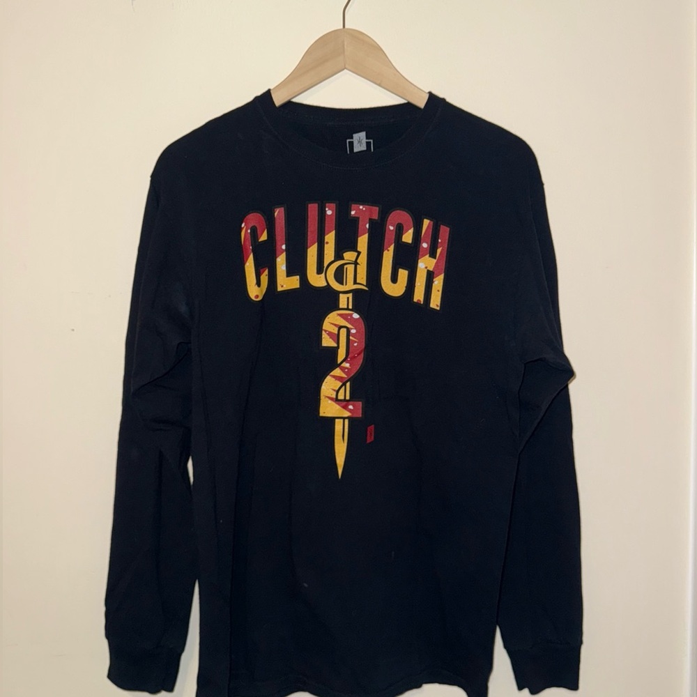 Black Long Sleeve Graphic Tee